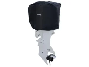 BATTERY TENDER Boat Engine Cover with Solar Charger- Large  | HYP-ENG-L