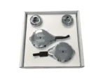 BGL BGLRK2 Kit includes 2 of each of the following: BGL retractable cartridge, receiver, carabiner, mounting hardware and epoxy