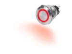 BLUE SEA Switch Button SS 10A OFF-(ON) Red | 4163-BSS