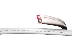 CAMERON CONNECT 6/2 WHT FLAT BOAT CABLE RED/BLK 50' | 6/2 WHITE FLAT BOAT-RB-50