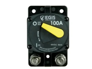 EGIS MOBILE ELECTRIC Circuit Breaker, 87 Series, 100 A, Surface Mount, Retail Pack | 4704-100