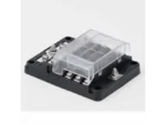 EGIS MOBILE ELECTRIC 8025 RT Fuse Block 6 Pos w/Ground & LED Indication