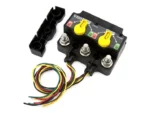 EGIS MOBILE ELECTRIC Dual XD Flex 2 - (Relay)-(Relay) w/Knobs - Tinned Wires, Bulk | 8720-1550B