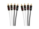 FUSION RCA Cables, 4 Channel, 25 ft Cable | 010-12894-00