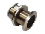 GARMIN B60 BRONZE THRU-HULL LOW PROFILE AT 20 DEGREE TILT FOR 16 TO 24 DEGREE DEADRISE, W/TEMP, 8-PIN | 010-10982-20