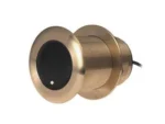 GARMIN Airmar B75M, 600W, CHIRP, thru-hull, 20-deg tilt, depth & temp, 80-130kHz, bronze, 8-pin | 010-11636-22