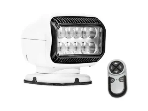 GOLIGHT GT LED 12 Volt Permanent Mount with Handheld Wireless Remote - White | 20004GT