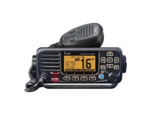 ICOM M330 Black Marine Compact VHF Fixed Mount | M330 BLACK