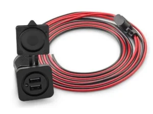 JL AUDIO XMD-USBCHG/2X-PNL: Dual USB Charging Port for Panel-Mounting