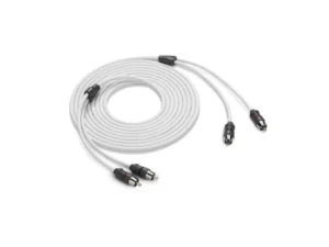 JL AUDIO XMD-WHTAIC2-12: RCA 2-Channel, 12 ft (3.66 m) Marine Audio Interconnect | 90438 | 010-13414-00