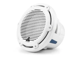 JL AUDIO M6-10W-C-GWGW-4: 10" Marine Subwoofer Driver, Gloss Trim Ring and White Classic Grille, 4 O | 93642 | 010-03487-00