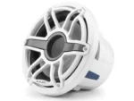 JL AUDIO M6-10W-S-GWGW-4: 10" Marine Subwoofer Driver, Gloss Trim Ring and White Sport Grille, 4 O | 93644 | 010-03488-00