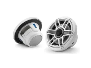 JL AUDIO M6-650X-S-GWGW: 6.5" Marine Speakers, Sport Grille, Gloss White Trim, Gloss White Grille | 93713 | 010-03090-00