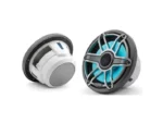 JL AUDIO M6-770X-S-GMTI-I: 7.7" Marine Speakers, Sport Grille, Gunmetal Trim, Titaniam Grille, ILLUM | 93604 | 010-03076-00