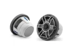 JL AUDIO M6-880X-S-GMTI: 8.8" Marine Speakers, Sport Grille, Gunmetal Trim, Titanium Grille | 93610 | 010-03079-00