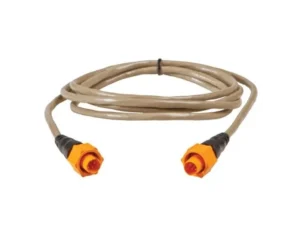 LOWRANCE Yellow 5-Pin Ethernet Cable, 50 ft | 000-0127-37