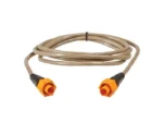 LOWRANCE ETHEXT-25YL Yellow 5-Pin Ethernet Cable, 25 ft | 000-0127-30