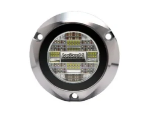 LUMITEC SeaBlaze X2 LED Underwater Light, Chrome, Spectrum RGBW | 101591