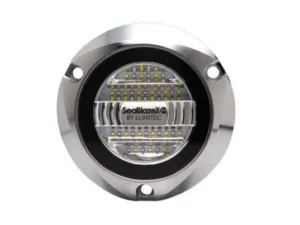 LUMITEC SeaBlaze X2 LED Underwater Light, Chrome, White/Blue | 101592