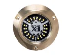 LUMITEC SeaBlaze X3 LED Underwater Light, Bronze, White/Blue | 101945
