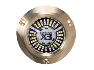 LUMITEC SeaBlaze X3 LED Underwater Light, Bronze, Spectrum RGBW | 101946