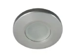 LUMITEC Orbit Flush Mount LED Down Light, Brushed Aluminum, Spectrum RGBW | 112507