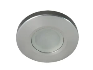 LUMITEC Orbit Flush Mount LED Down Light, Brushed Aluminum, Spectrum RGBW | 112507