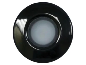 LUMITEC Orbit Flush Mount LED Down Light, Black, White/Red/Blue/Purple Lights | 112550
