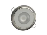 LUMITEC Mirage Flush Mount LED Down Light, Polished Housing, White Non-Dimming | 113113
