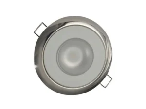 LUMITEC Mirage Flush Mount LED Down Light, Polished Housing, White Non-Dimming | 113113