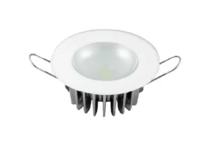 LUMITEC Mirage Flush Mount LED Down Light, White Glass, Spectrum RGBW | 113197