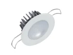 Mirage Flush Mount LED Down Light, White Glass, White/Blue/Red Lights | 113198