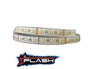 PLASHLIGHTS 12v RGB Color Changing Waterproof Flexible Light Strip - Ip68 - 20' | FLS-RGB-68-20FT