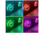 PLASHLIGHTS Multicolor LED Speaker Rings - High Output - JL Audio M6-650X | SPKR-KIT-M6-650X