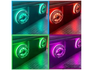PLASHLIGHTS Multicolor LED Speaker Rings - High Output - JL Audio M6-650X | SPKR-KIT-M6-650X