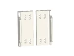 POWER-POLE MtoS Dual bkt 1" thick w/slots WT (new) | PKD-MtoS-plt-WT