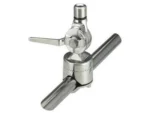 SHAKESPEARE Ratchet rail mount, stainless steel for 7/8" to 1½" vertical, horizontal or slanted rails | 4188-SL