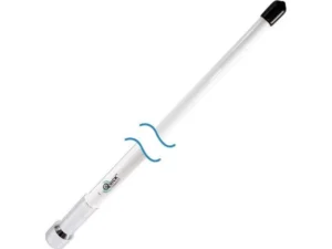 SHAKESPEARE 8T', 6dB QuickConnect VHF, w/ chrome ferrule (use QCM series mounts) | QC-8-T