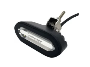 SHADOW-CASTER Black Flush Mount Spreader Light - Color Changing | SCM-SLF-CC-BK