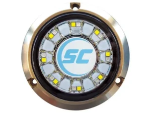 SHADOW-CASTER 16 LEDs Bronze Underwater Marine Light - Blue & White | SCR-16-BW-BZ-10