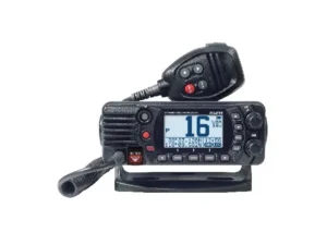 STANDARD HORIZON ECLIPSE BLACK 25W Fixed Mount VHF radio with Dot Matrix LCD, Hand Mic with Keys | GX1410B
