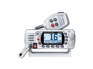 STANDARD ECLIPSE WHITE 25W Fixed Mount VHF radio with Dot Matrix LCD, Hand Mic with Keys | GX1410W