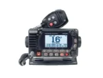 STANDARD HORIZON EXPLORER BLACK 25W Fixed Mount VHF/NMEA200 radio RAM MIC Compatible with Dot Matrix LCD | GX1850B
